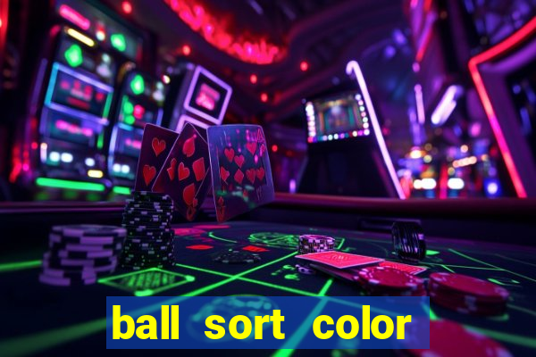 ball sort color water puzzle